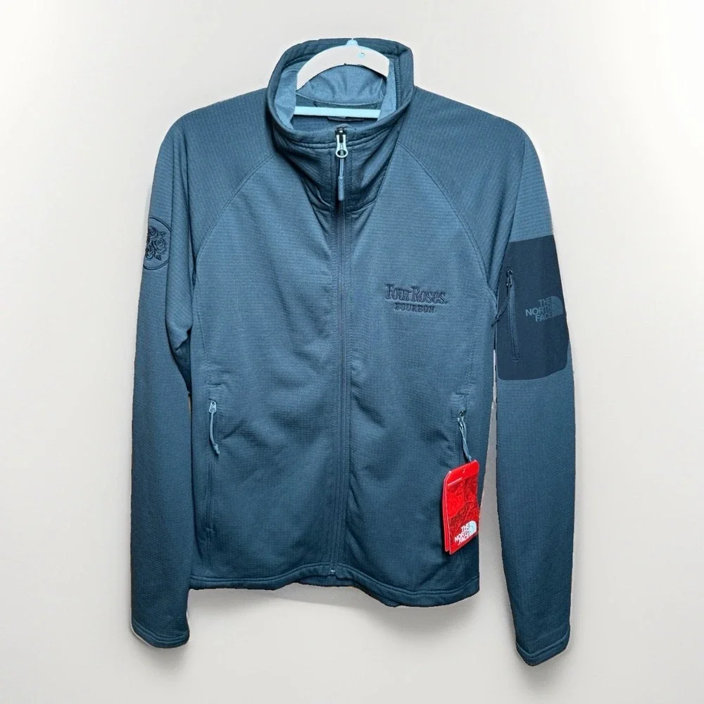 Four Roses Bourbon Embroidered The North Face Mountain Peaks Jacket Sz S NWT